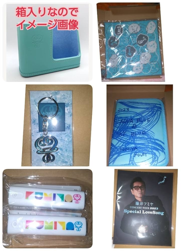 藤井フミヤ グッズ 40th Anniversary Tour 会場販売アイテム一覧